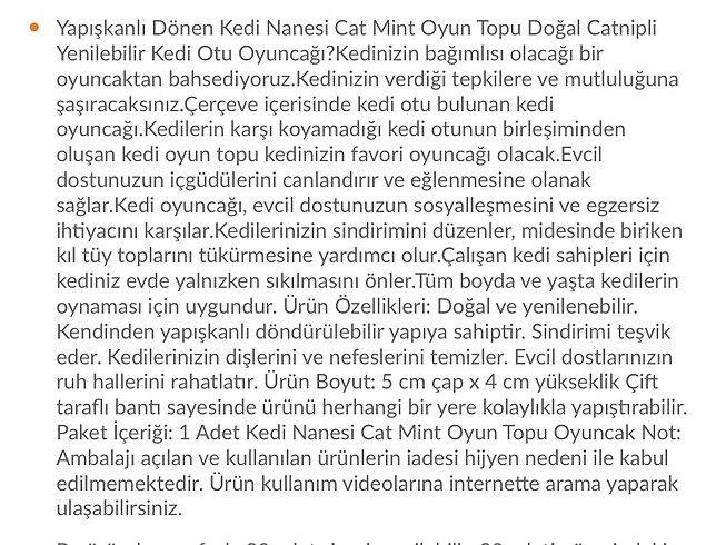  Beden Kedi otu nanesi( catnip)