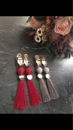 Accessorize Püsküllü küpe