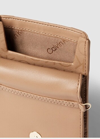  Beden ten rengi Renk Calvin Klein telefon çantası-kartlık