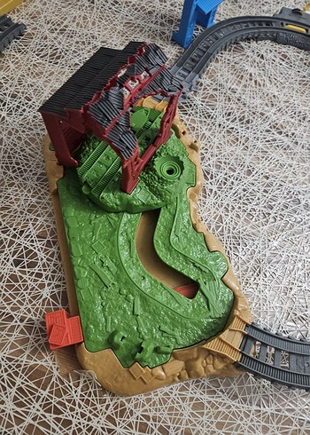 Thomass Yeşil Dinozor Temalı Oyuncak Tren Seti - Görsel 2