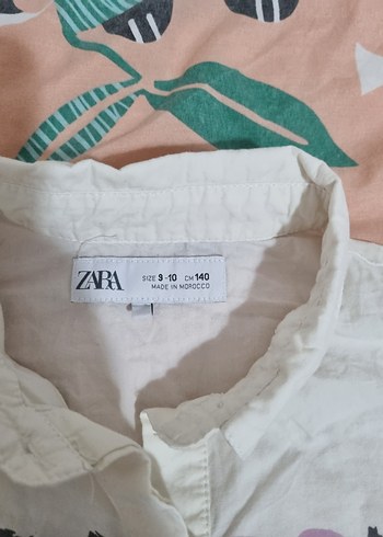 Zara Kız Gömlek, Uzun Kollu, Baskılı - Görsel 4