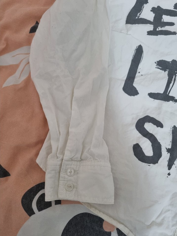 Zara Kız Gömlek, Uzun Kollu, Baskılı - Görsel 3