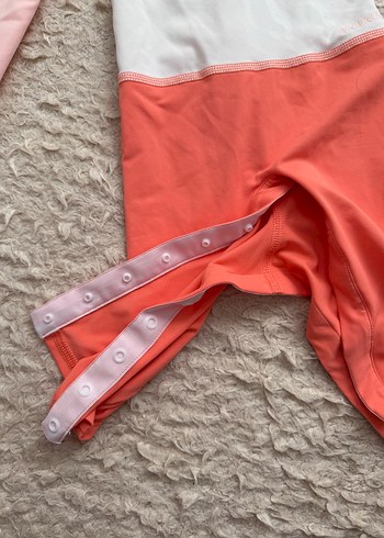 Decathlon Uzun Kollu uv korumalı Kız Çocuk Plaj Mayosu