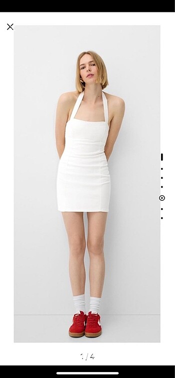 xs Beden Bershka Elbise