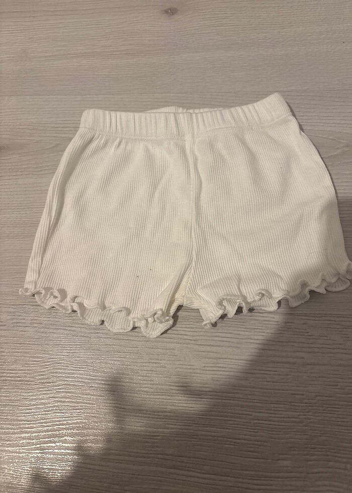 Şort beyaz - Görsel 3