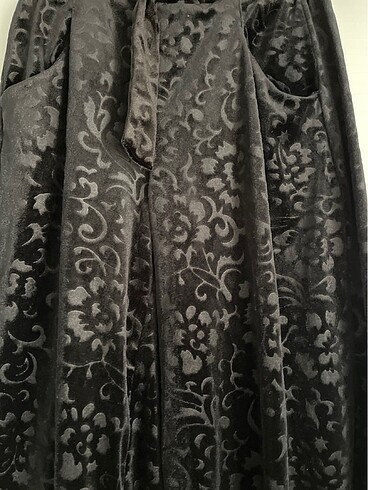 Zara Kadife plazzo pantolon