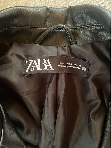 Zara Zara deri ceket