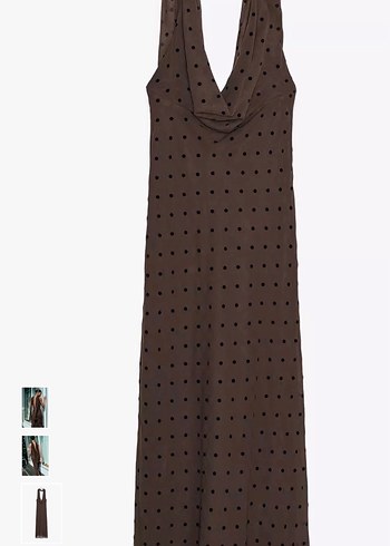 Zara Zara Puantiyeli Elbise