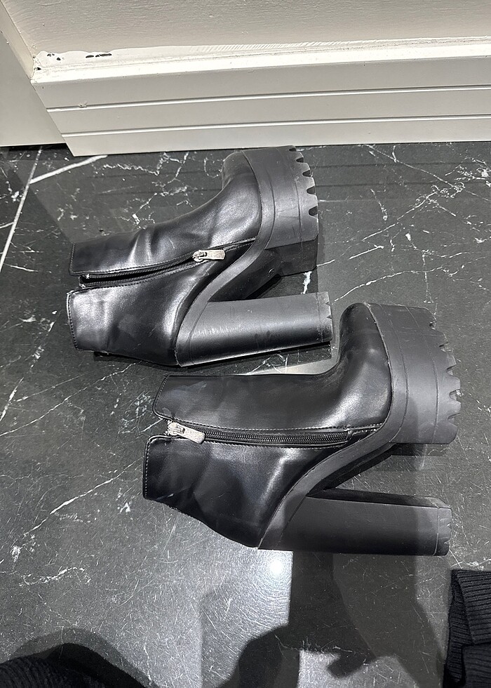 Dolgu topuk bot - Görsel 4