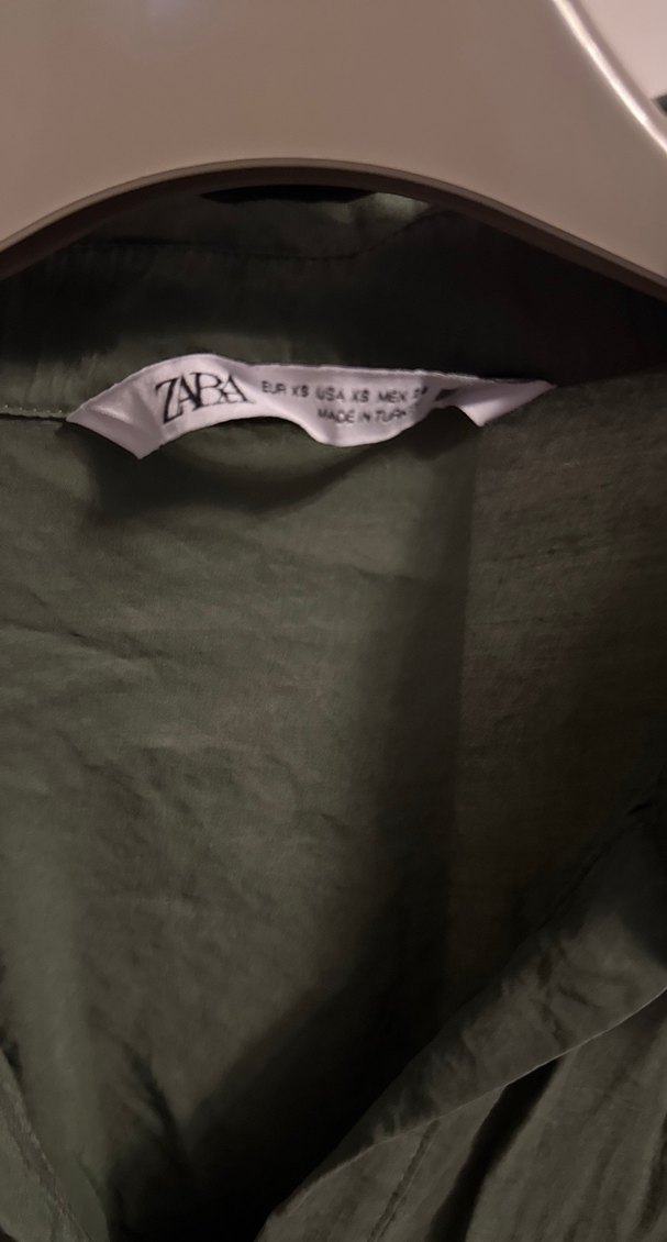 Uzun Kollu Keten Kadın elbise - Görsel 3