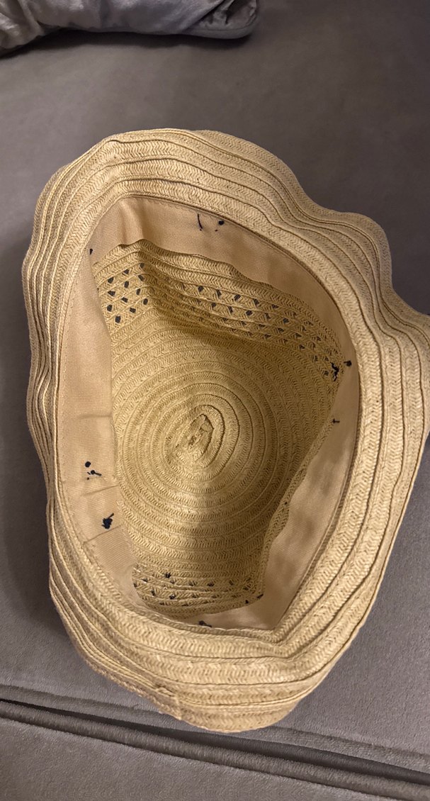 Bej Fırfırlı Bohem Kadın Şapka - Görsel 3