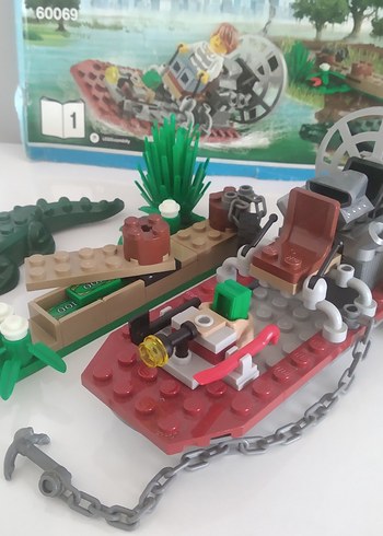 Beden Lego City 60069 Bataklık polisi