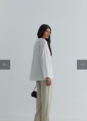 Suud Collection Suud Collection keten bluz tunik gömlek