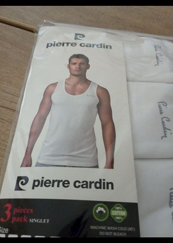 Pierre Cardin Baskılı Atlet L beden