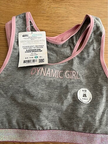 Crop kız çocuk penye içlik penti 11-12 yaş etiketli beden uymadı - Görsel 2