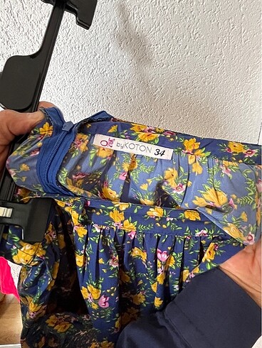 Şifon etek koton 34 beden iyi durumda - Görsel 3