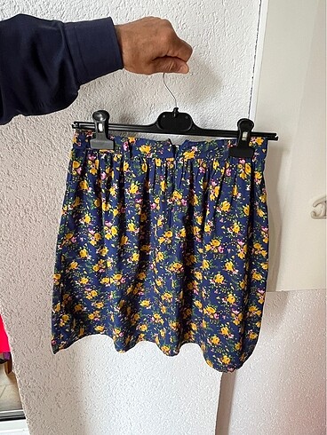 Şifon etek koton 34 beden iyi durumda - Görsel 2