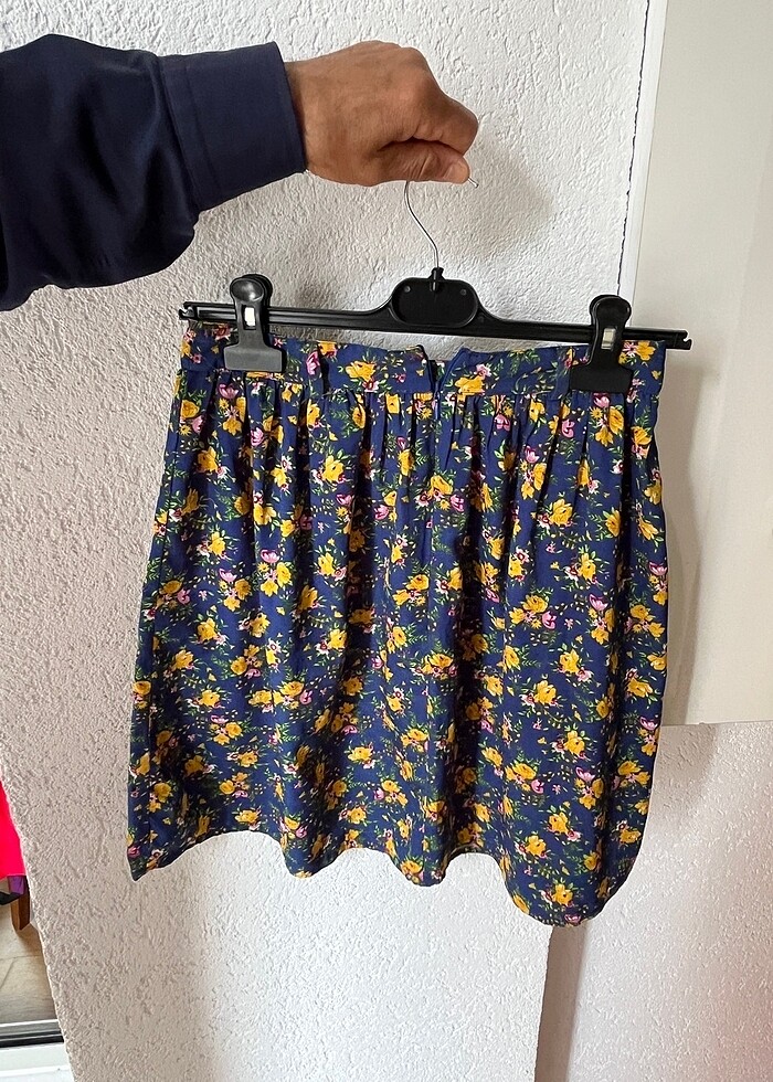 Şifon etek koton 34 beden iyi durumda - Görsel 2