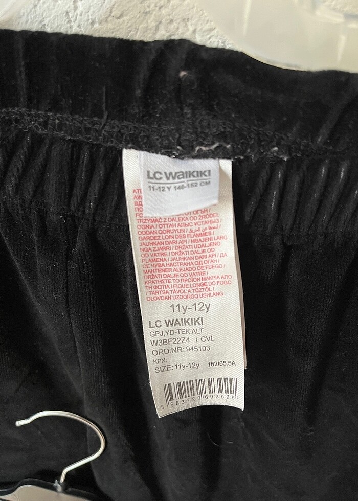 İki tayt 11 12 yaş  kadife iyi durumda - Görsel 2