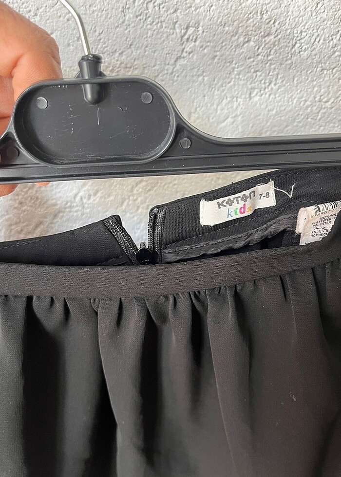 Şifon etek 7-8 yaş iyi durumda gösteride giyildi yeniden farksız - Görsel 3