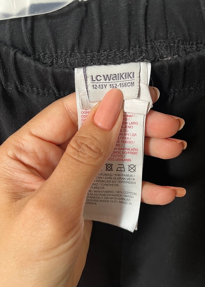 İki tayt penye iyi durumda 12-13 yaş lc waikiki - Görsel 2