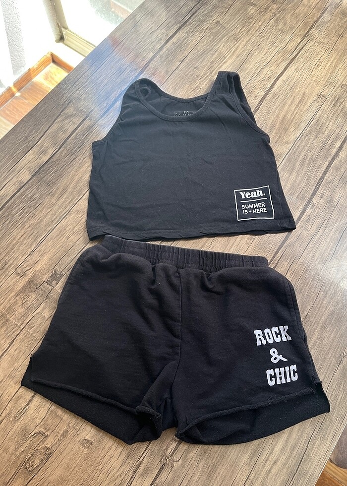 Kız çocuk alt üst takım 11 yaş uyumlu - Görsel 2