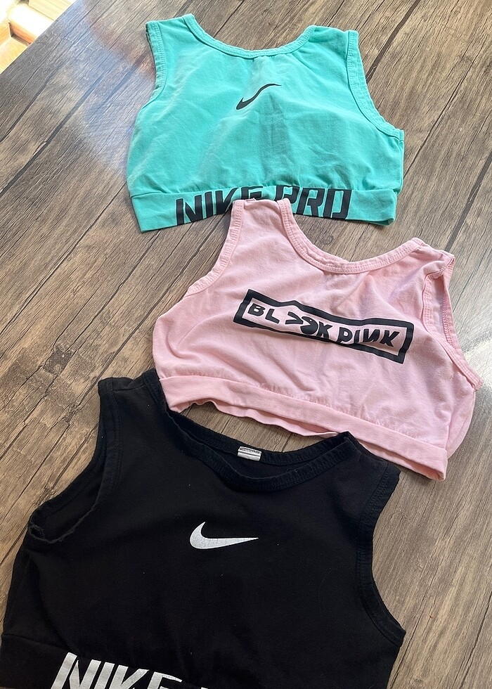 Üç üst spor bolero bluz penye 10-11 yaş - Görsel 2