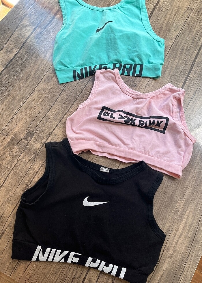 Üç üst spor bolero bluz penye 10-11 yaş - Görsel 3