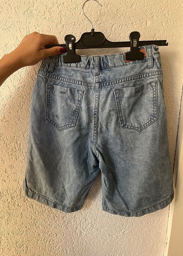 Kız çocuk kot şort u.s Polo 10-11 yaş yumuşak kumaş - Görsel 2