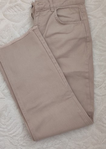 LC Waikiki Bej Duz Kesim Pantolon