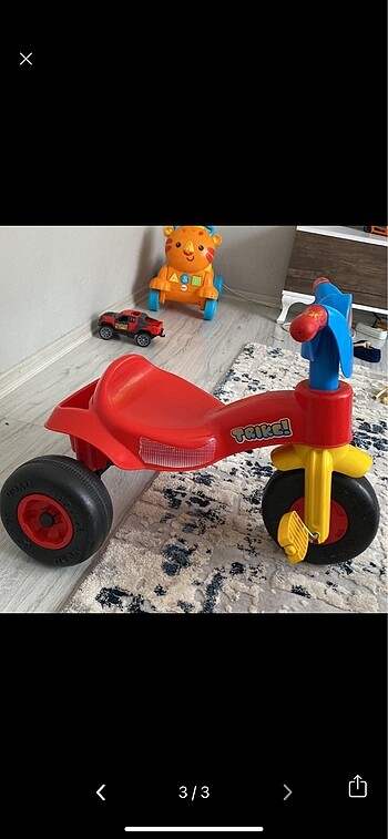 Fisher Price Dolu marka çocuk bisiklet