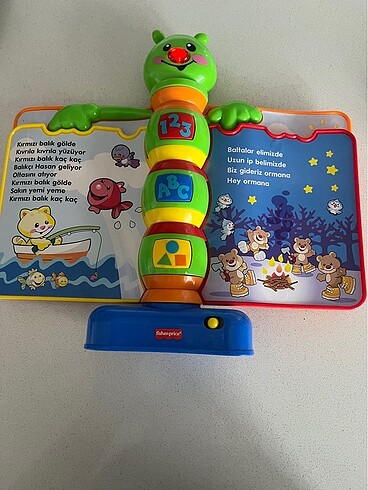  Beden Renk Eğitici tırtıl masal