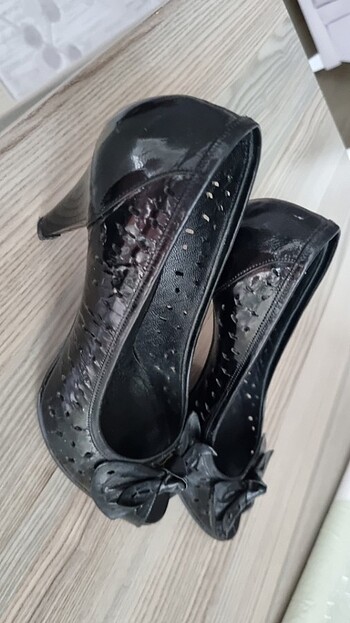 38 Beden siyah Renk Rugan abiye ayakkabı 