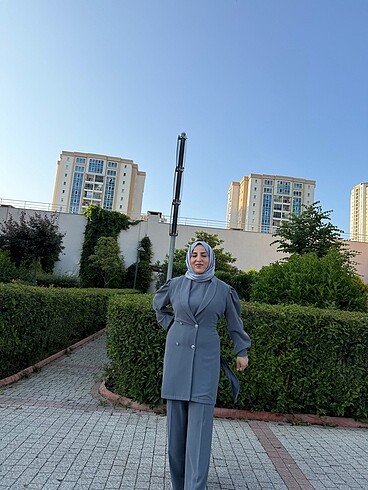 42 Beden Tesettür takım elbise