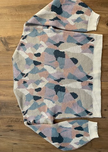 Trendyol Renkli Midi Triko Hırka - Görsel 4