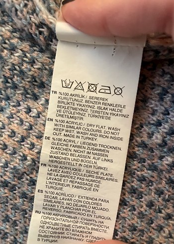 Trendyol Renkli Midi Triko Hırka - Görsel 7