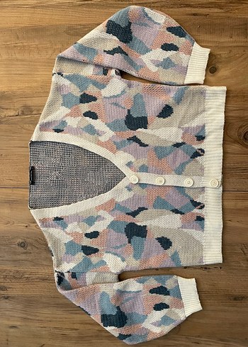 Trendyol Renkli Midi Triko Hırka - Görsel 3