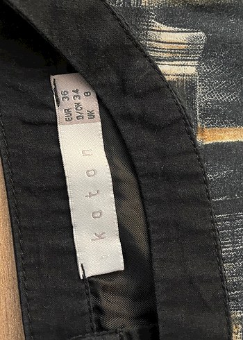 Koton Kemerli Kahverengi Kısa Elbise - Görsel 5