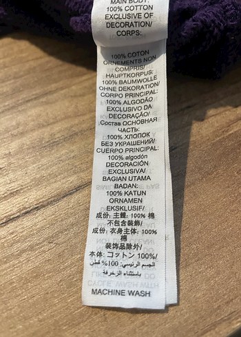 Tory burch sport chevron mor sweatshirt - Görsel 9