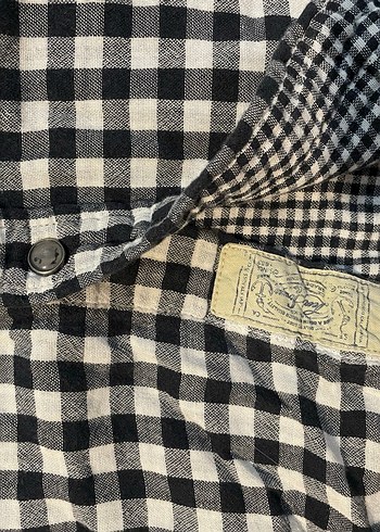 Levis Gri Kareli Slim Fit Gömlek - Görsel 7