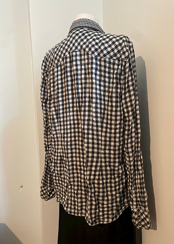 Levis Gri Kareli Slim Fit Gömlek - Görsel 2