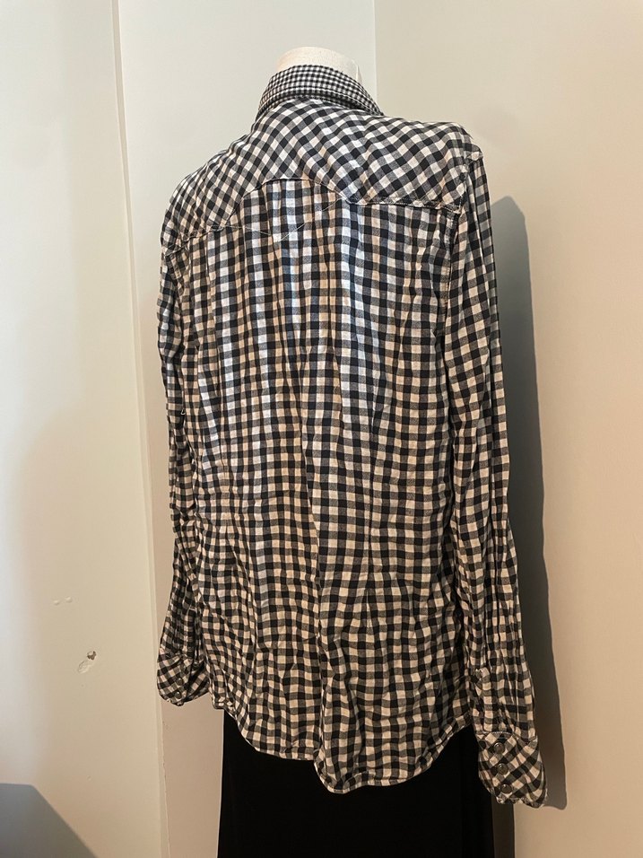 Levis Gri Kareli Slim Fit Gömlek - Görsel 2