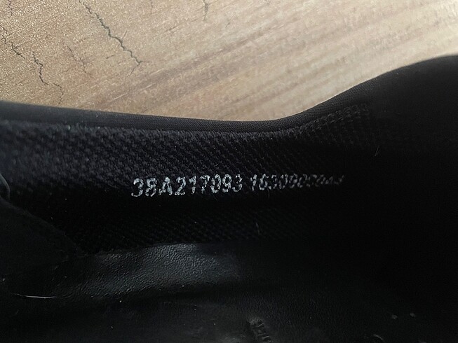 Ecco soft wedge siyah ayakkabı - Görsel 6