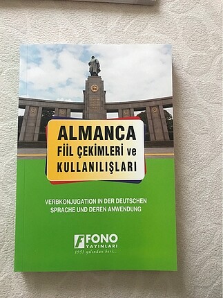 Almanca fono fiil çekimleri kitabı