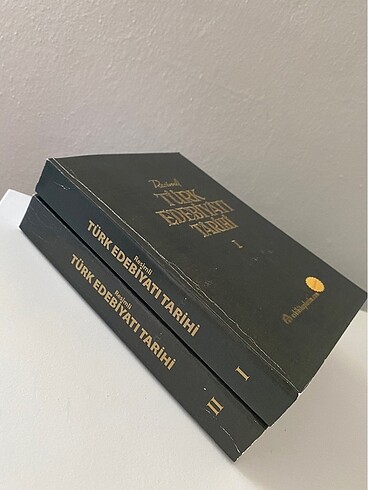 Resimli Türk Edebiyatı Tarihi 2 Cilt baskı kitap Nihat Sami Bana