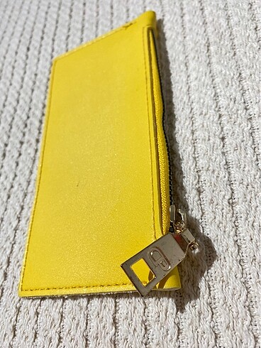 Slim cüzdan Neon Sarı