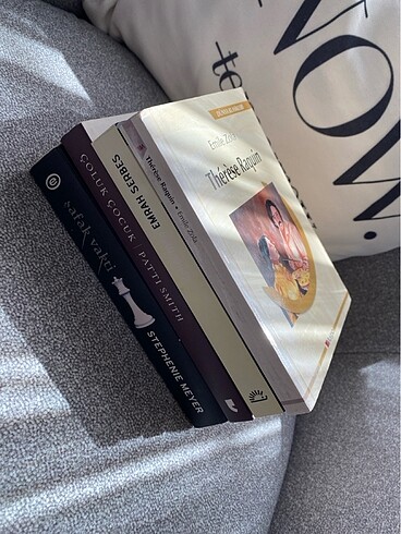 Emile Zola Stephenie Meyer Patti Smith Emrah Serbes (4kitap)