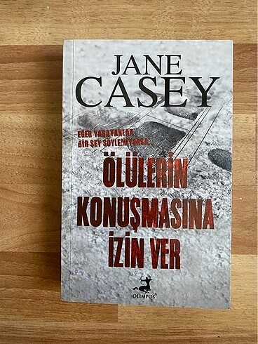 Ölülerin Konuşmasına İzin Ver Jane Casey
