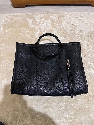 Stradivarius tote çanta - Görsel 6