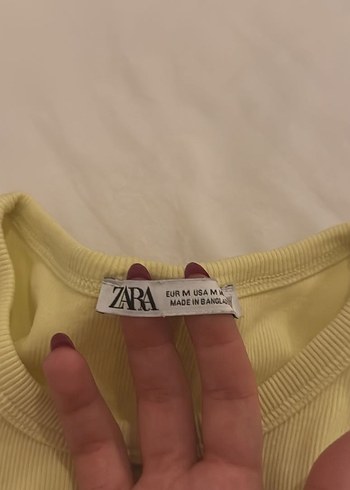 m Beden sarı Renk Sarı Yüksek Yakalı Kadın Atlet